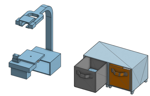 CAD overview of SHIFT system hardware